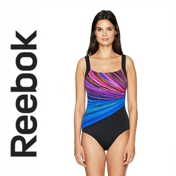 Reebok Other - Reebok Fire &Water One Piece Swimsuit Size 14